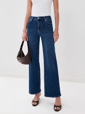 Frame Le Slim Palazzo Jeans in Femma